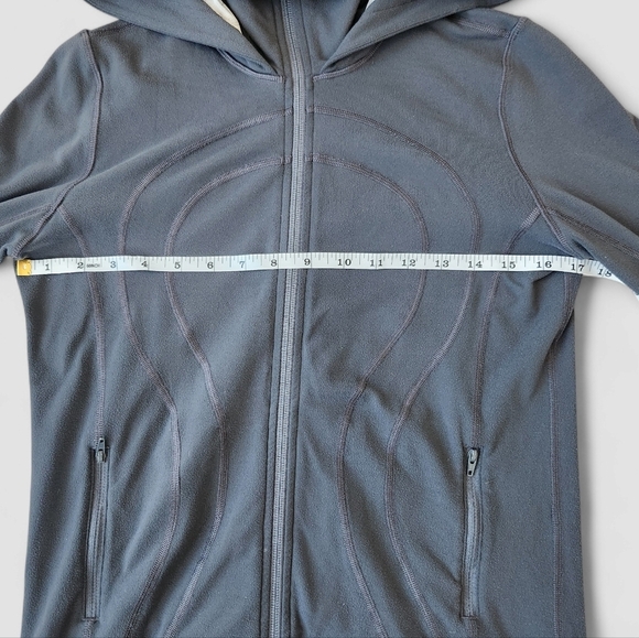 VTG Vintage Lululemon Stride Hooded Jacket Zip Up Size 6 Yoga Run Cozy Zip Up - Picture 7 of 10